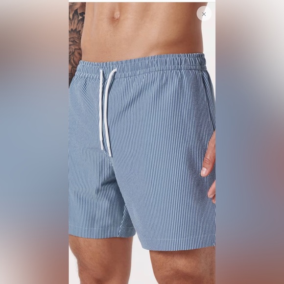 Abercrombie & Fitch Swim Abercrombie Fitch Mens Pullon Seersucker